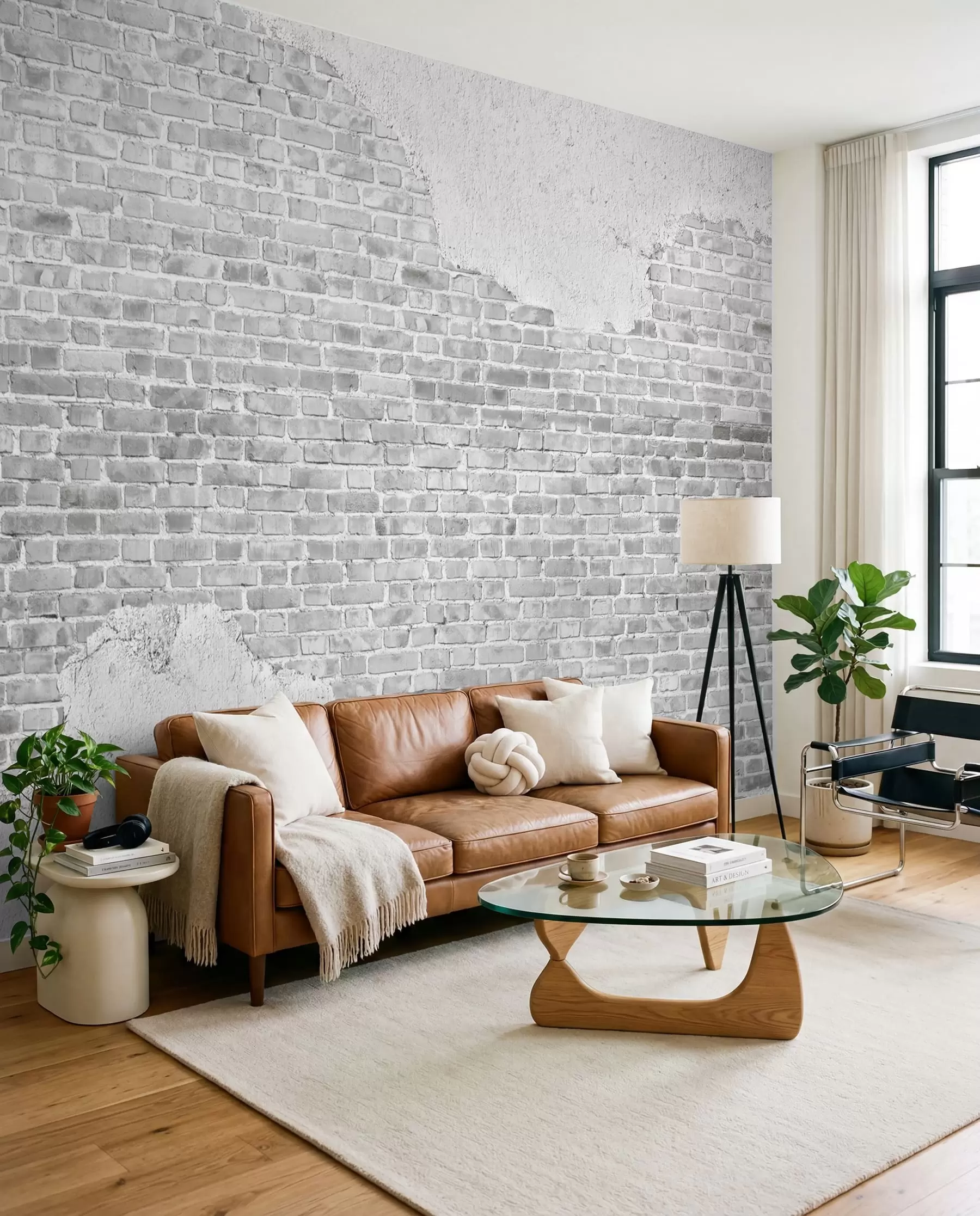 wall murals Pattern, brick and font u53029