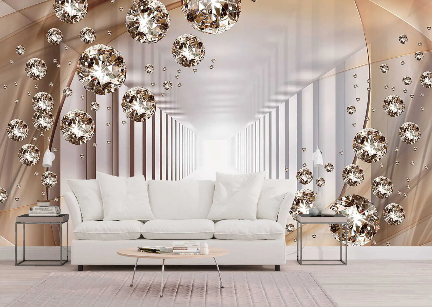 wall murals Light, interior design and decoration u79958