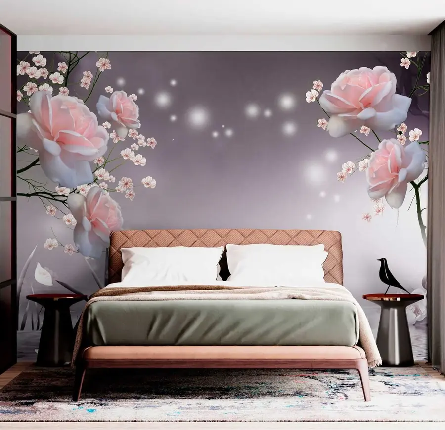 wall murals Flower, plant and photograph u01045