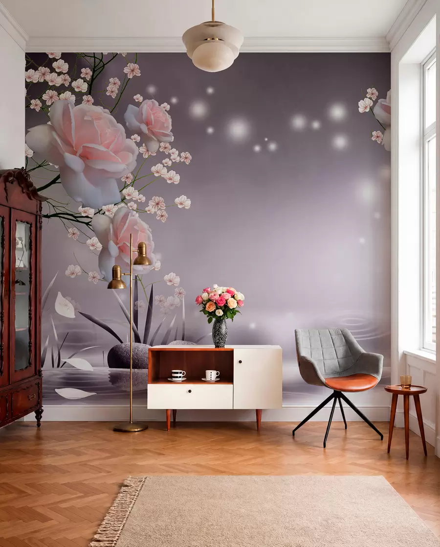 wall murals Flower, plant and photograph u01045