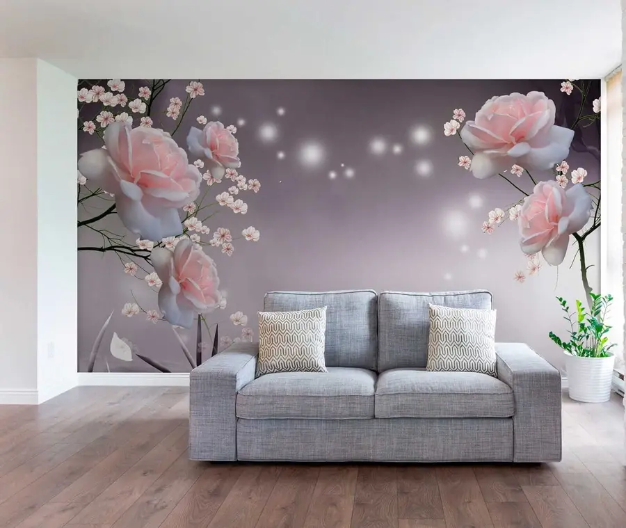 wall murals Flower, plant and photograph u01045