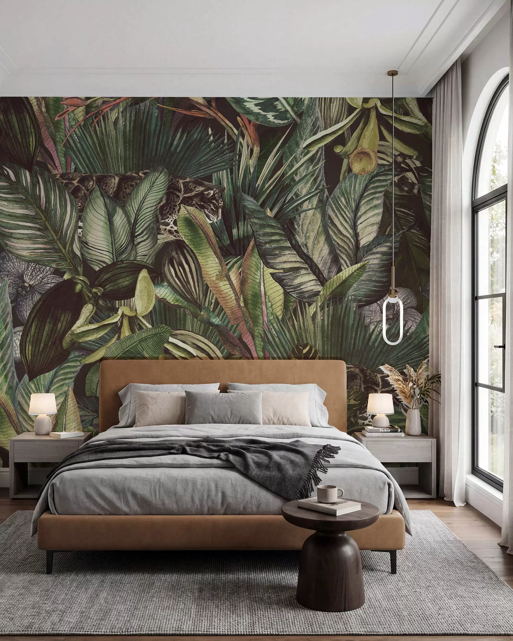 wall murals Mysterious jungle u51884