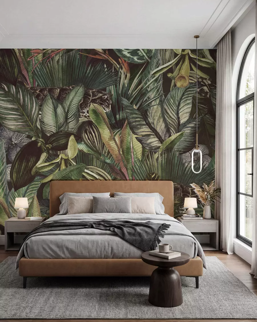 wall murals Mysterious jungle u51884