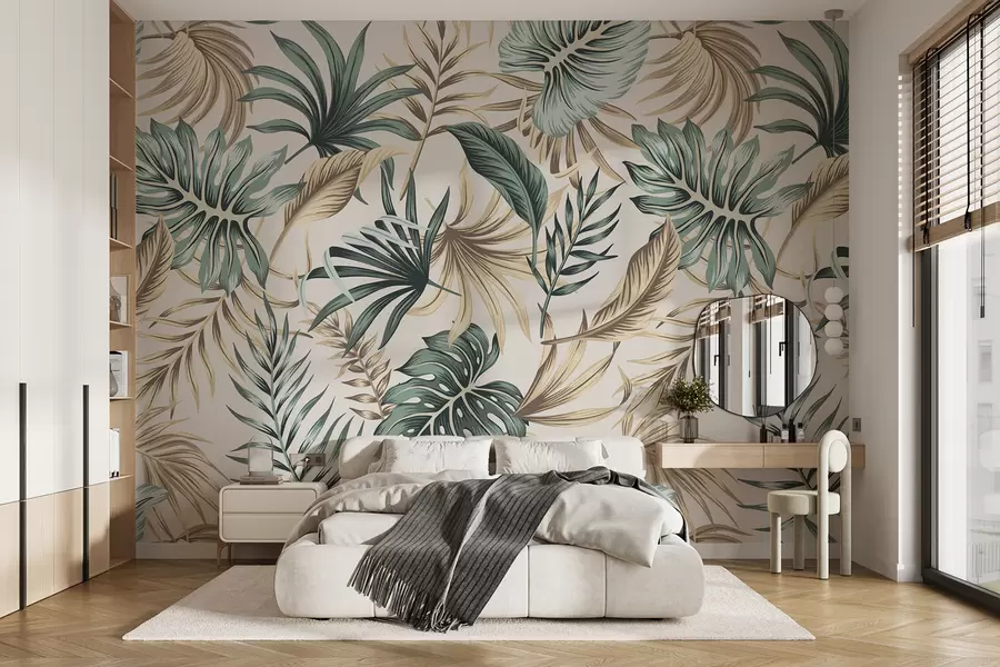 wall murals Colorful leaves u51888