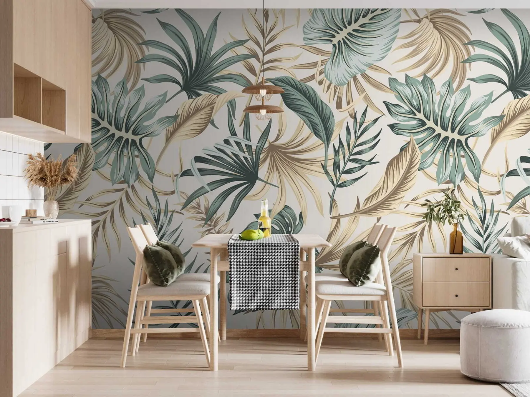 wall murals Colorful leaves u51888