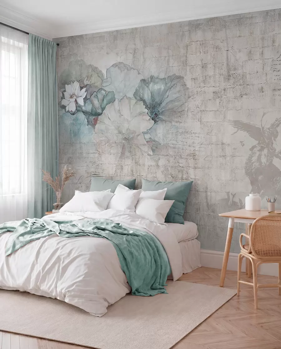 wall murals Flower, art and petal u04724
