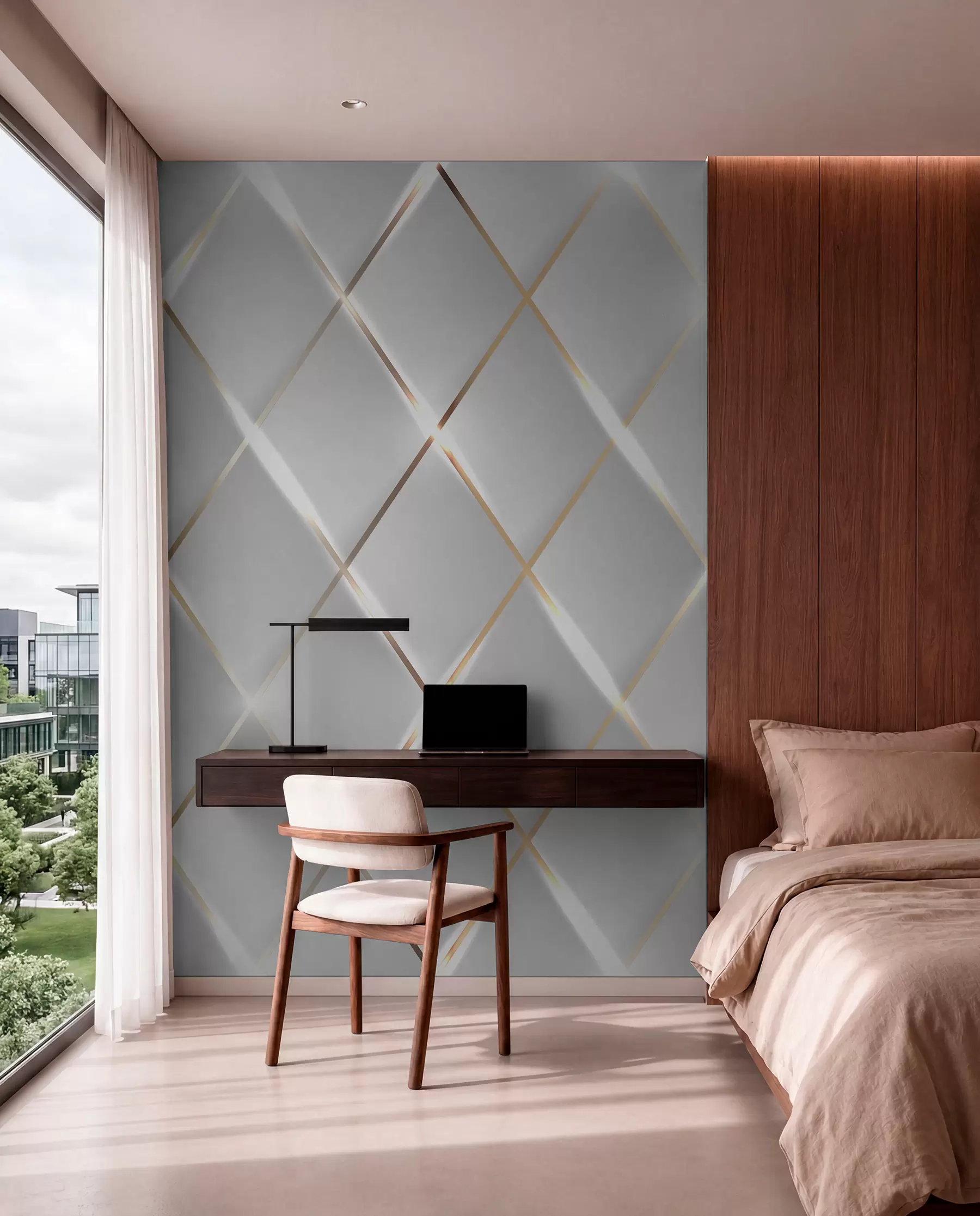 wall murals Luminous Diamonds u06014