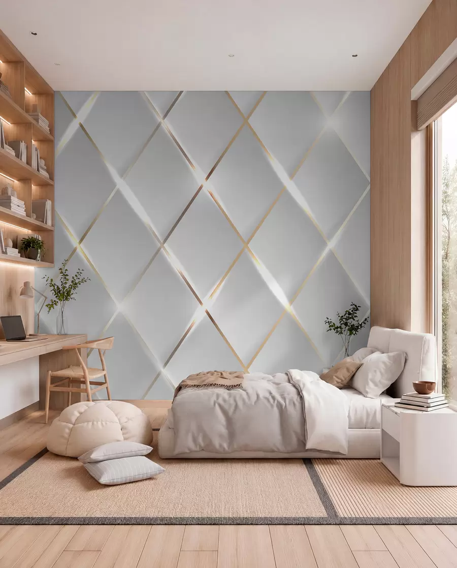 wall murals Luminous Diamonds u06014
