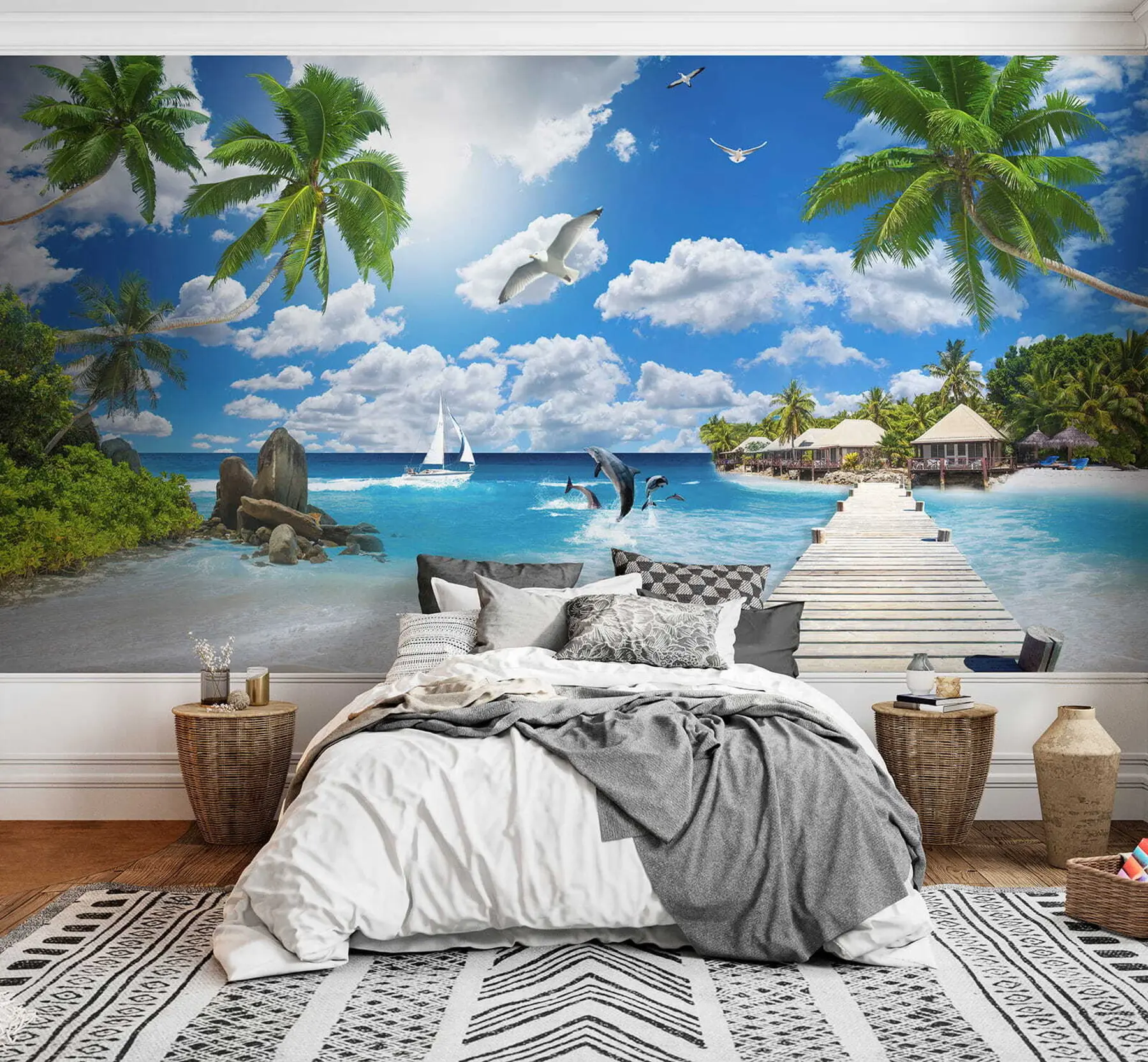 wall murals Paradise Island u06969