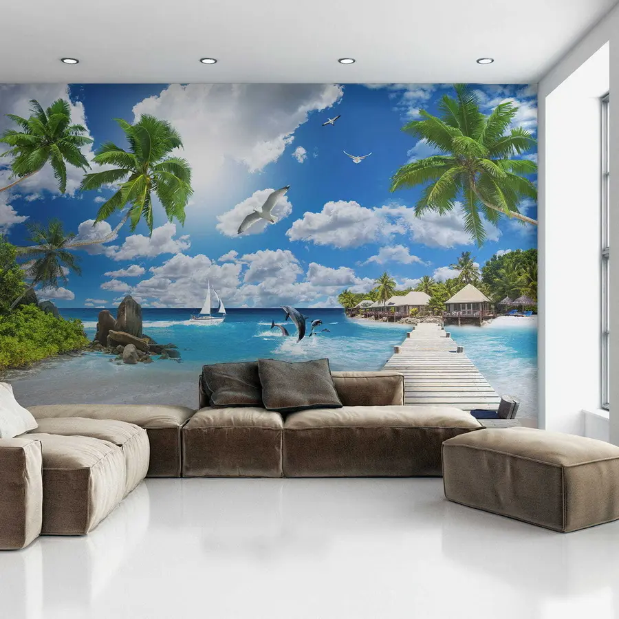 wall murals Paradise Island u06969