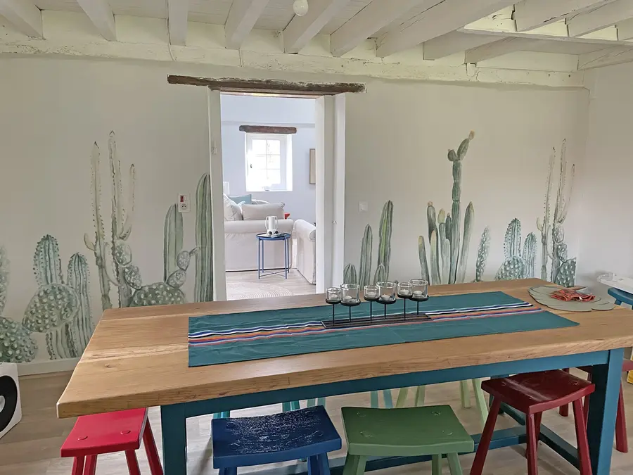 wall murals Watercolor cacti u07240