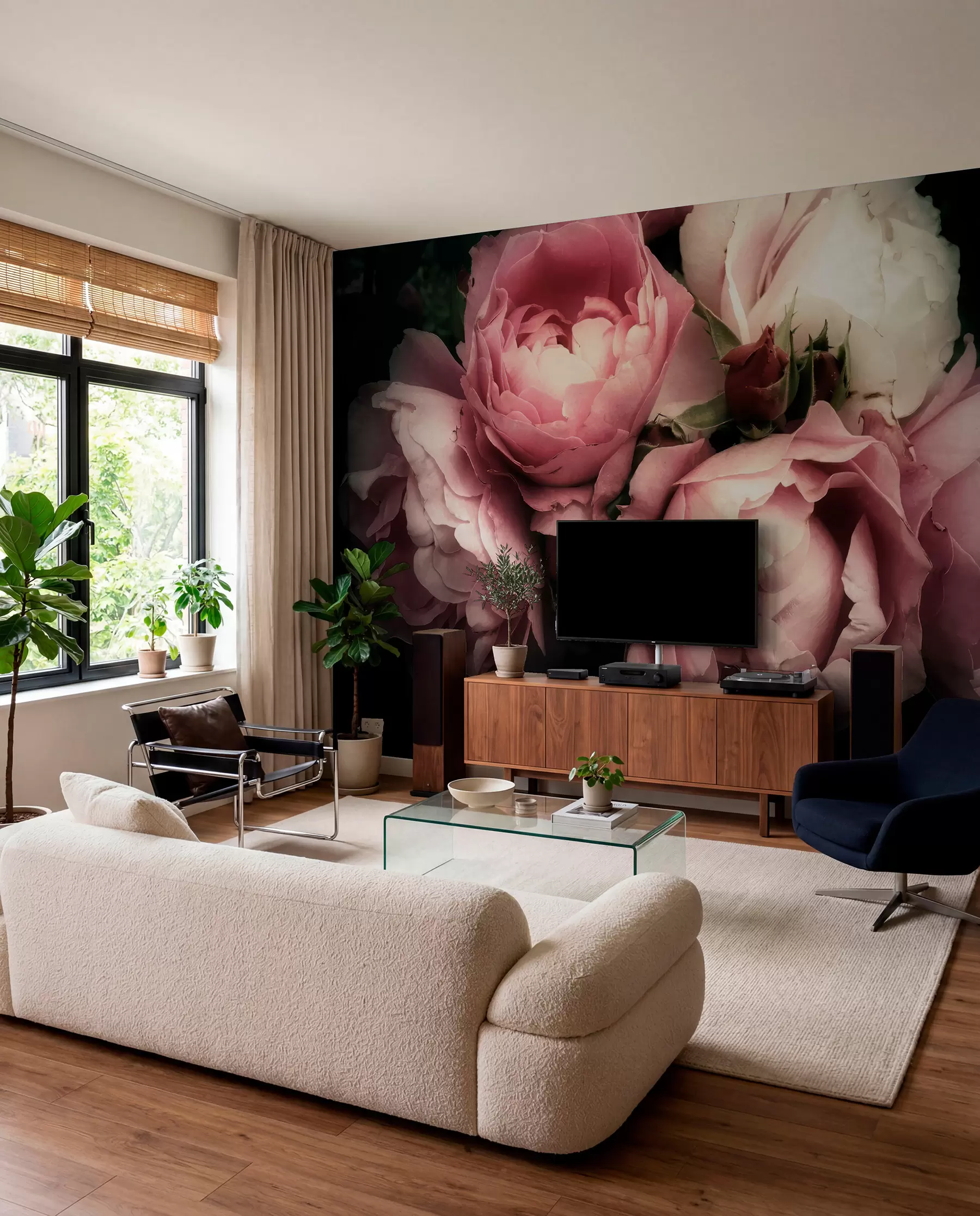 wall murals Peony Portrait u08062