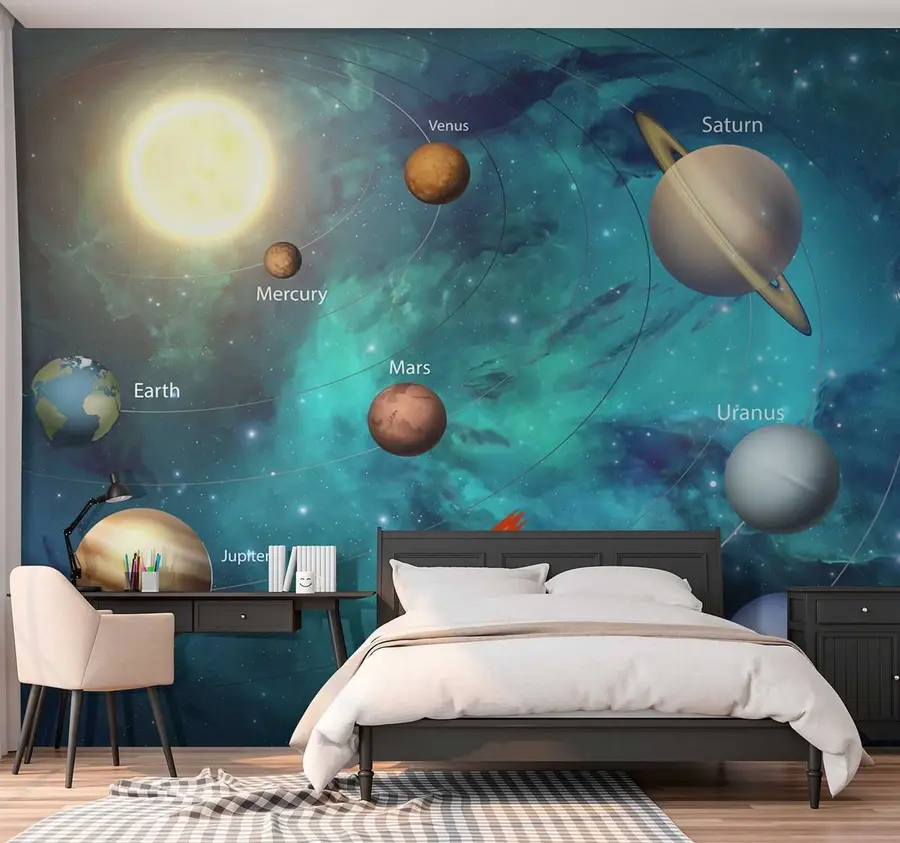 wall murals Atmosphere, world and organism u09074