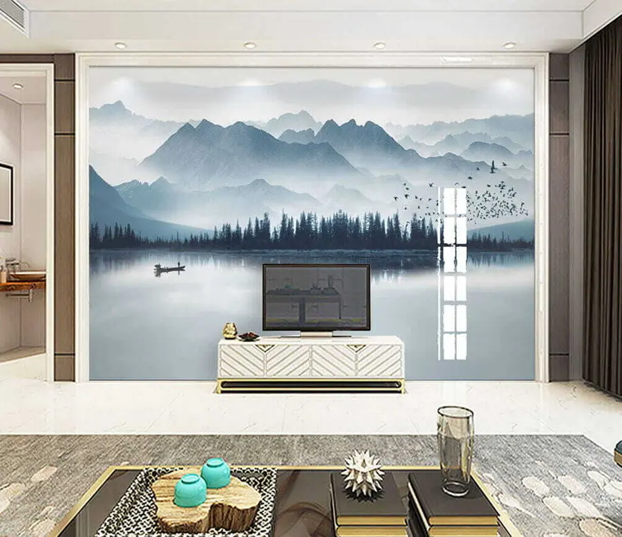 wall murals Mountain Lake u10030