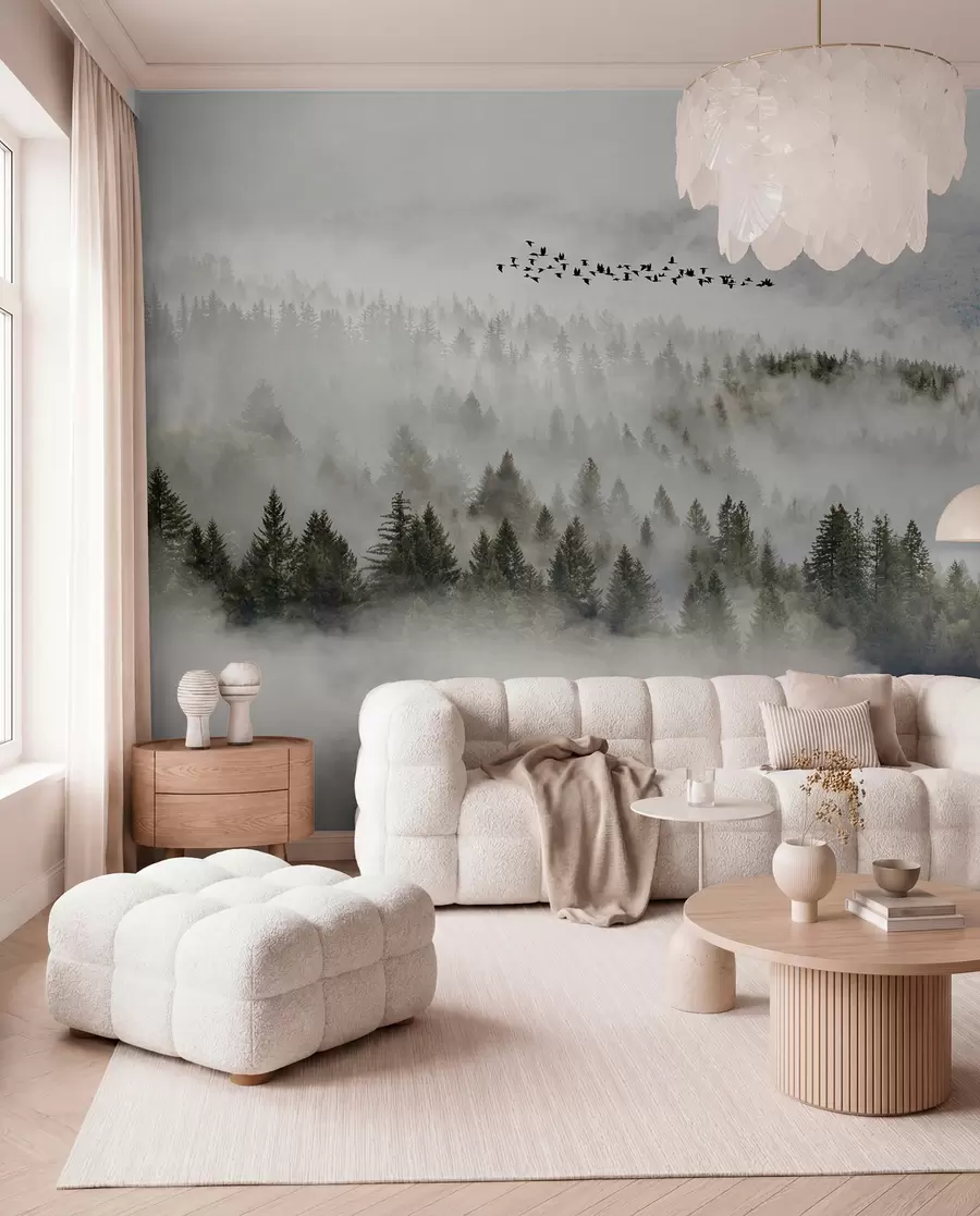 wall murals Cloud, sky and mountain u13823