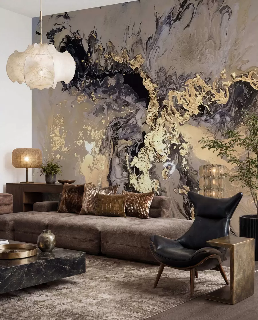 wall murals Abstract art, liquid, fluid u16941