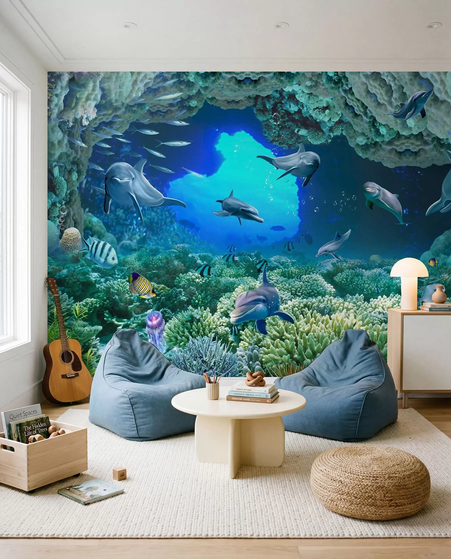 wall murals Coral Grotto u19233