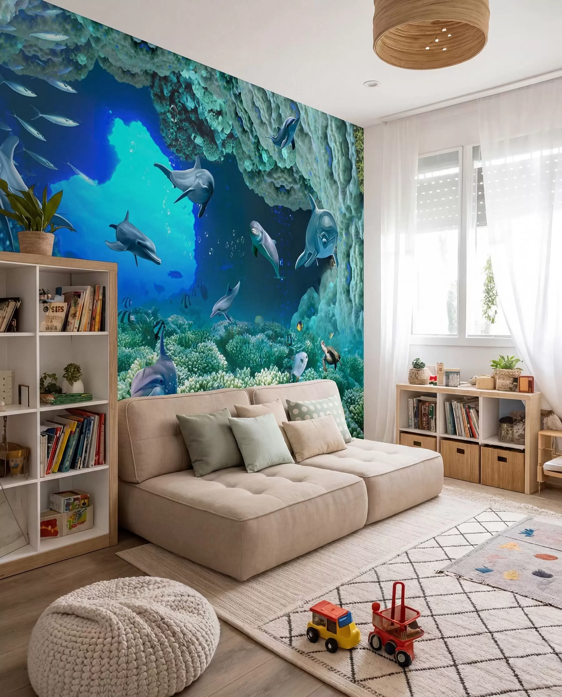 wall murals Coral Grotto u19233