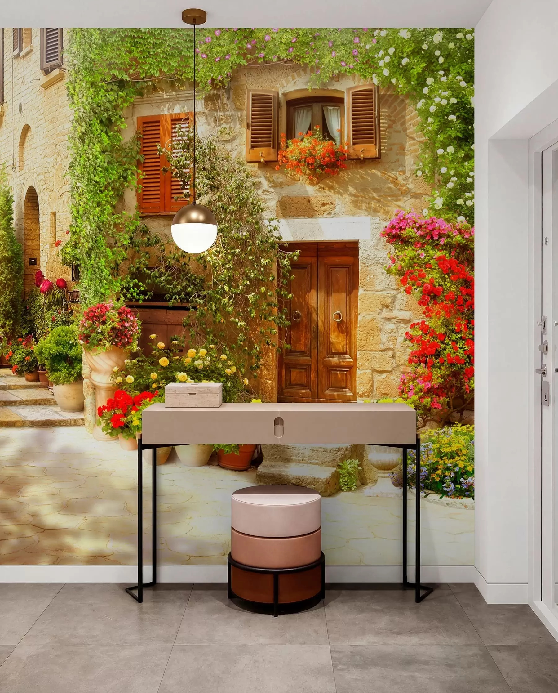 wall murals Cozy street u25419