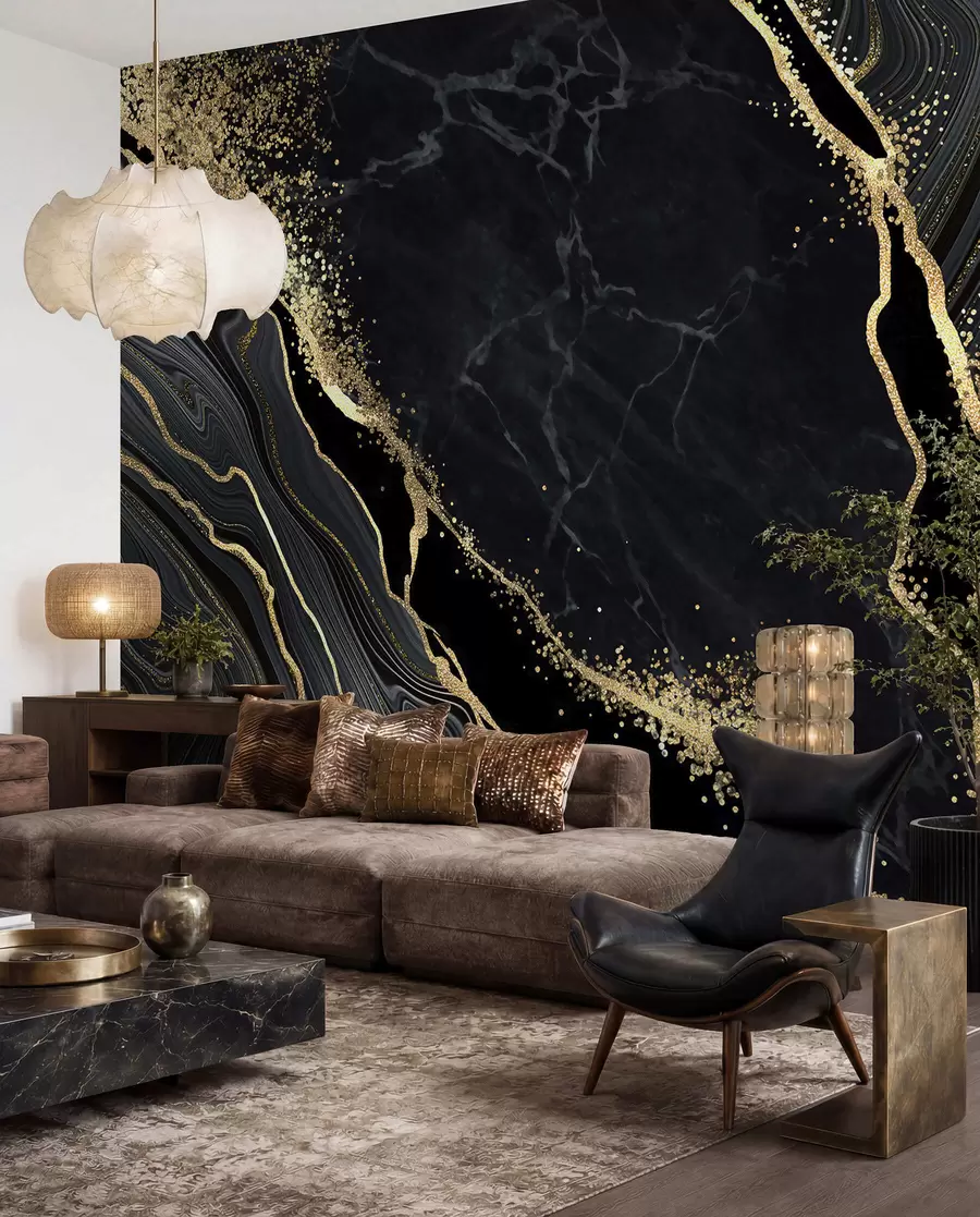 wall murals Marble wall u26236