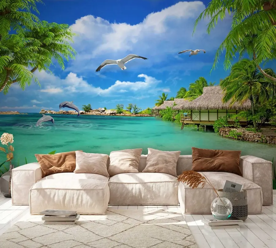 wall murals Paradise Island u26969