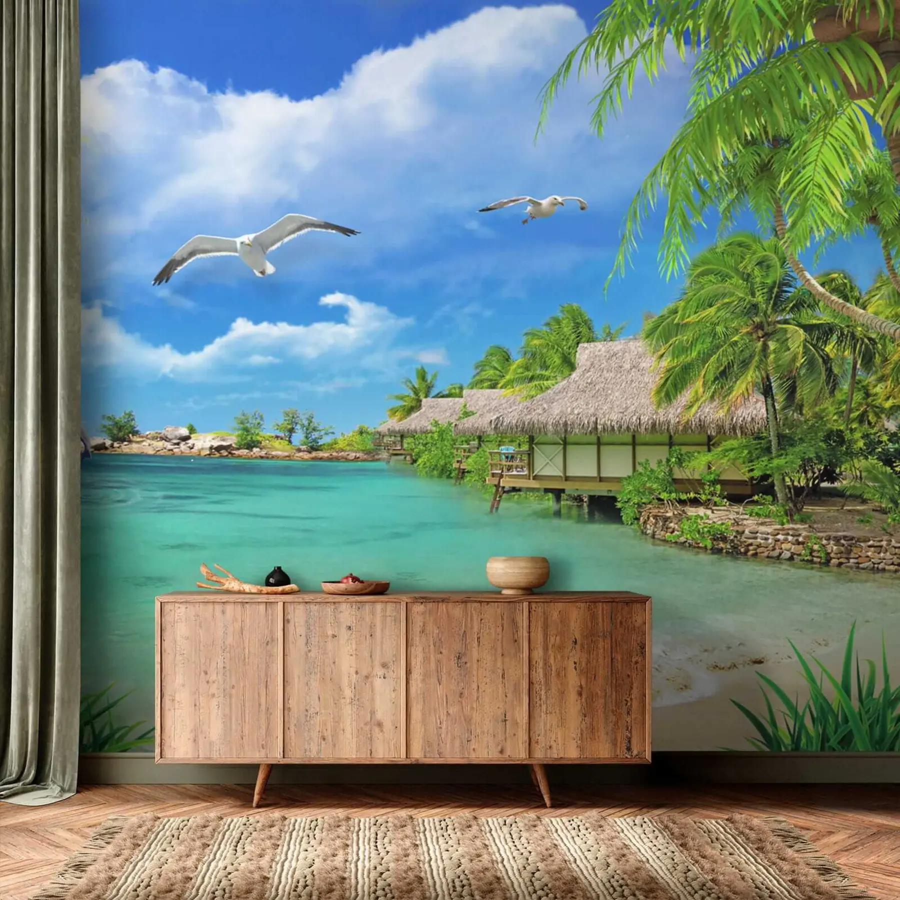 wall murals Paradise Island u26969