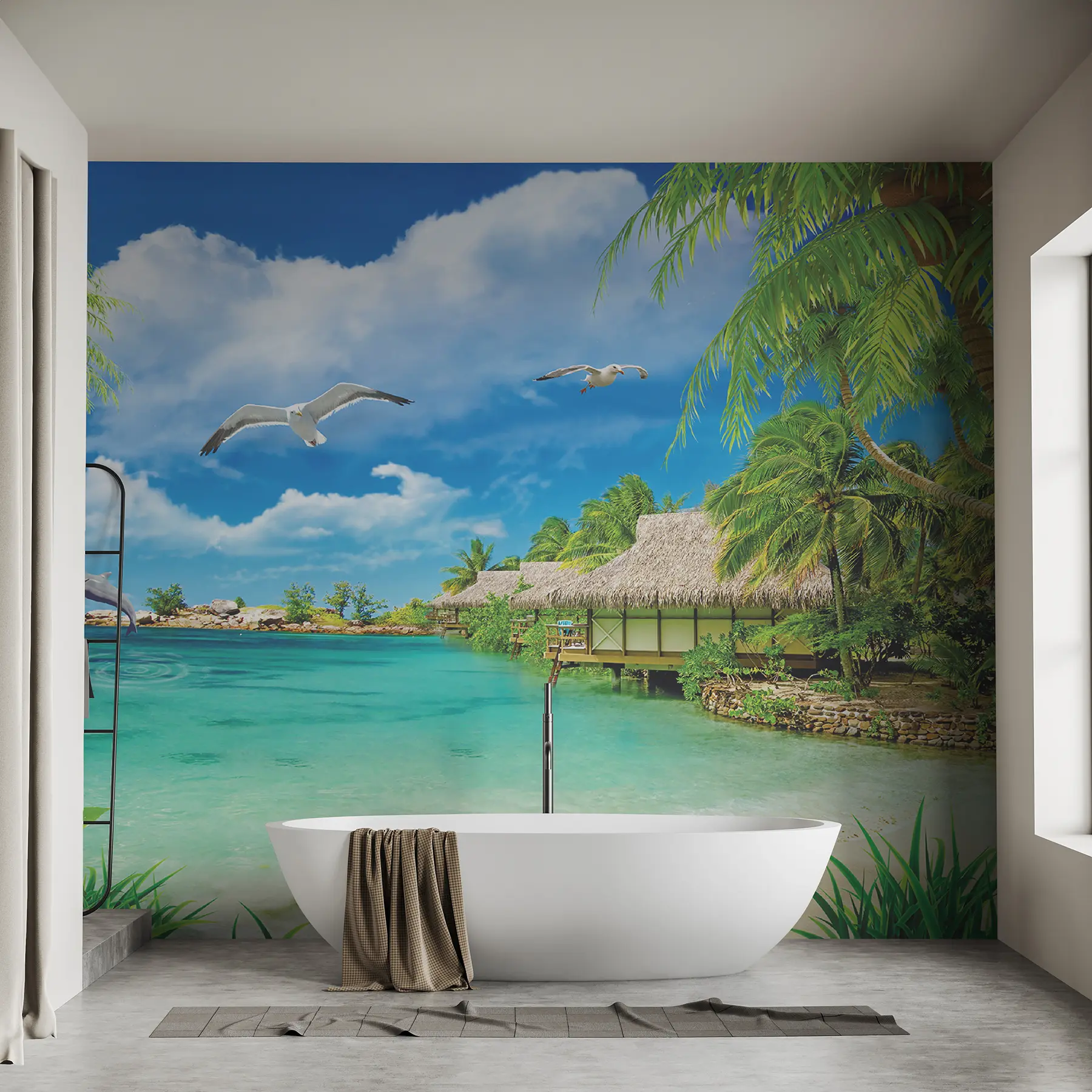 wall murals Paradise Island u26969