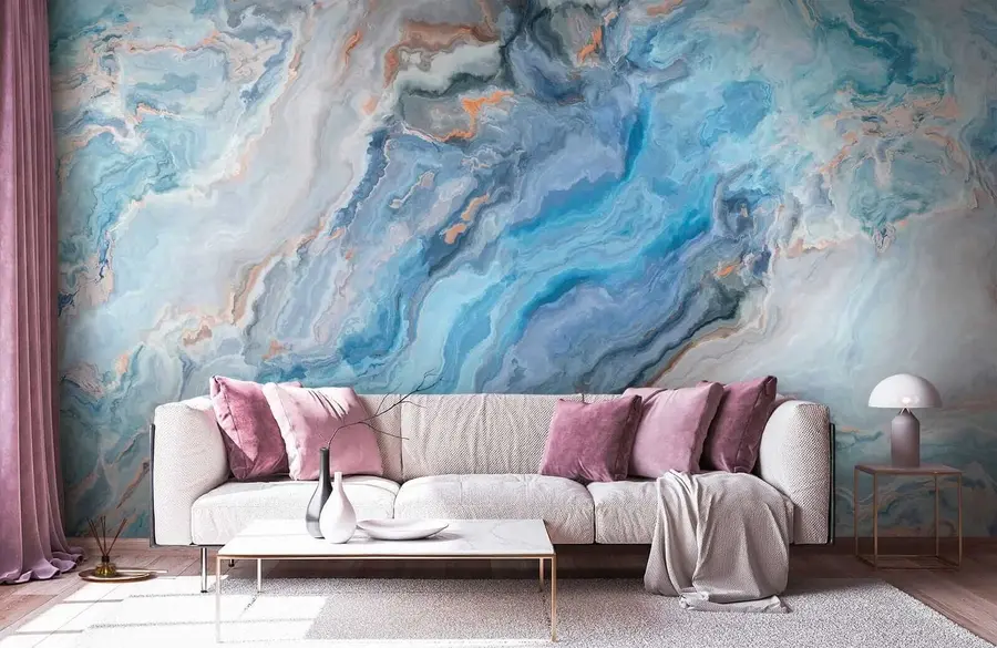 wall murals Blue marble u28985