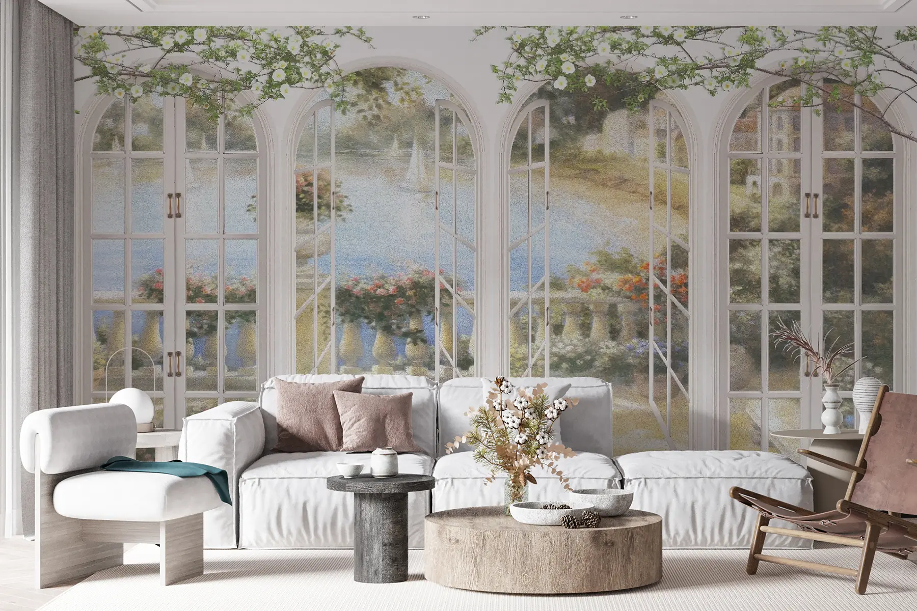 wall murals Paradise corner u21592