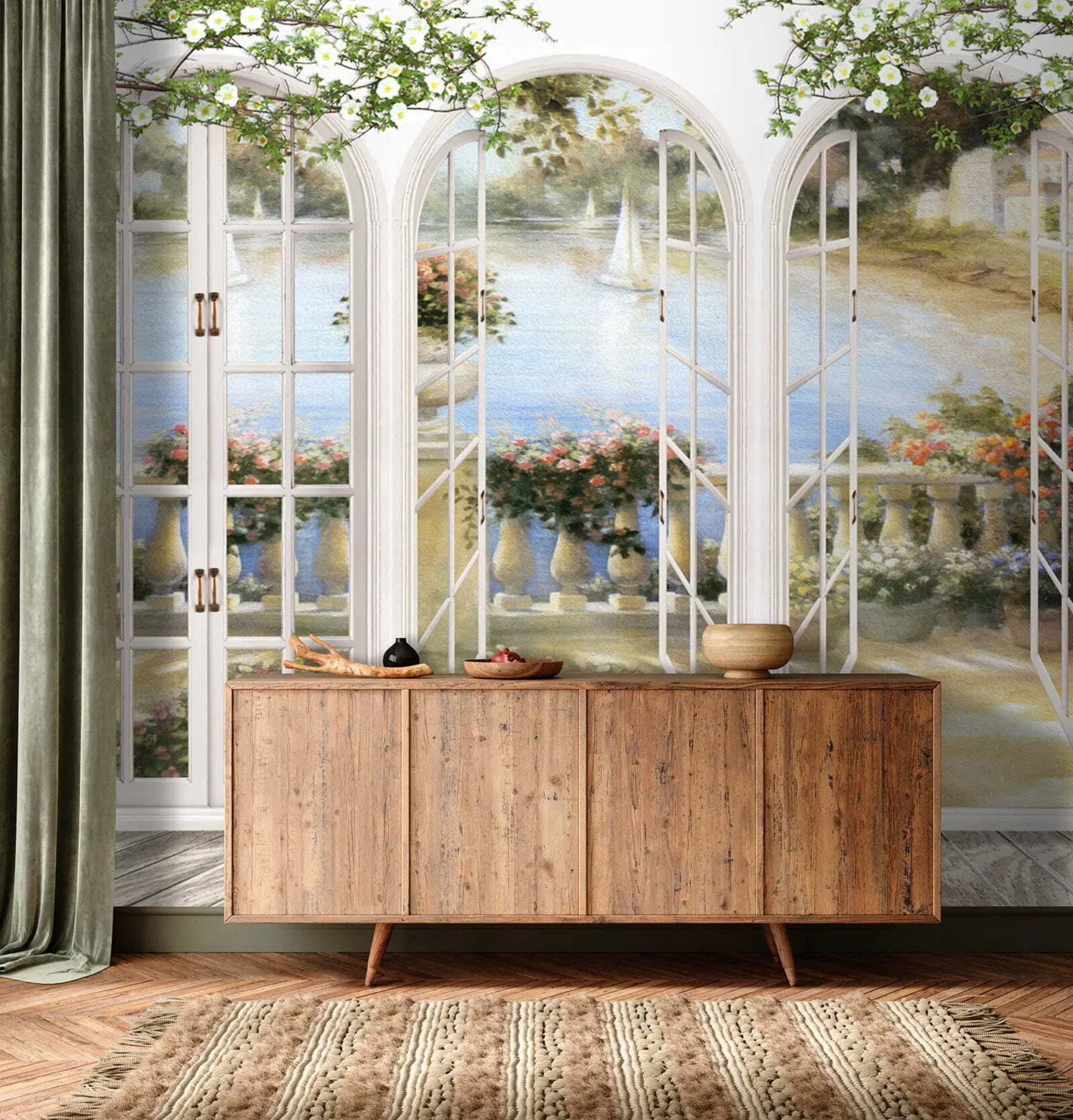 wall murals Paradise corner u21592