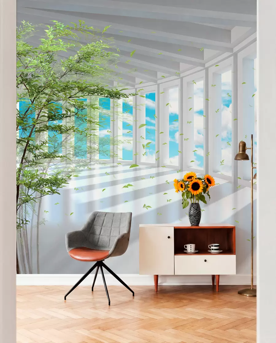 wall murals Gallery in the Sky u29922