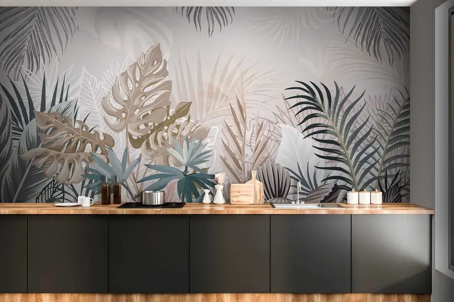 wall murals Tropical thickets u30460