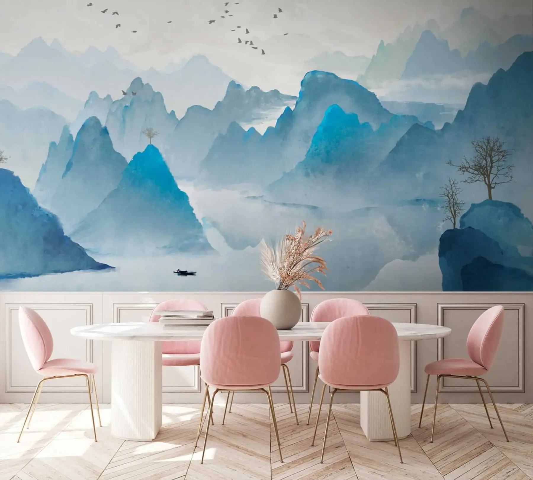 wall murals Blue Mountains u32523