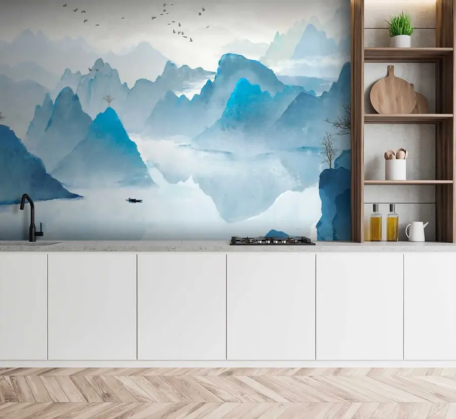 wall murals Blue Mountains u32523