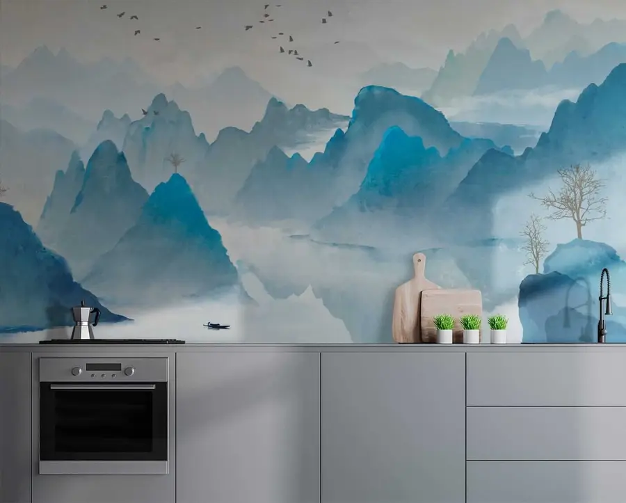 wall murals Blue Mountains u32523