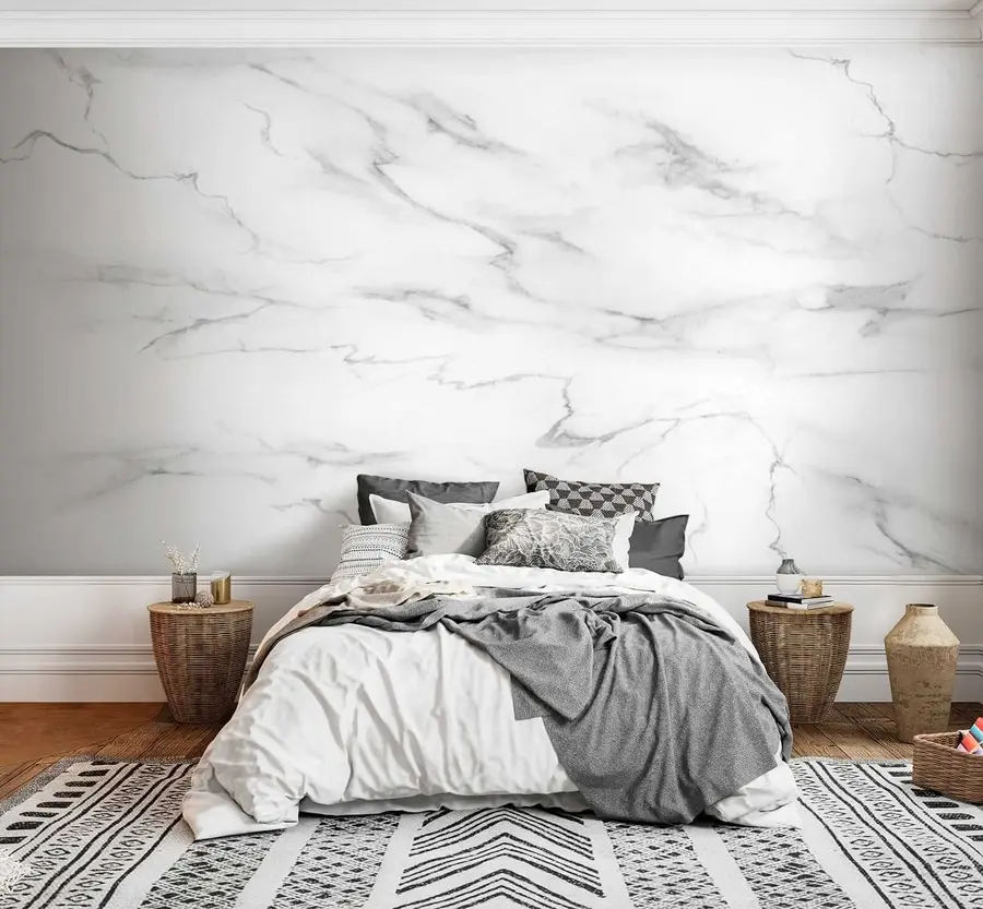 wall murals Marble wall u34349