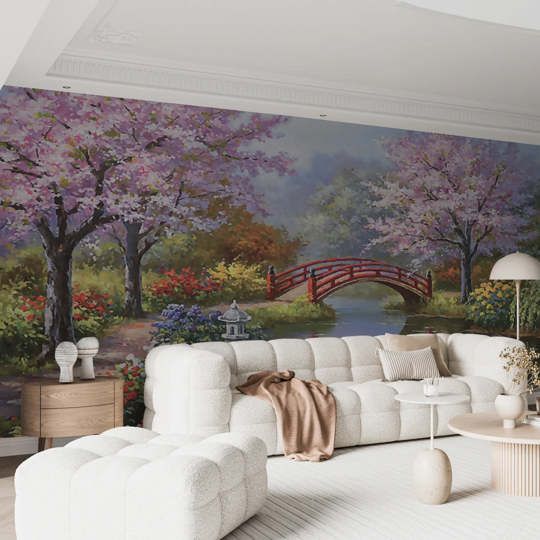 wall murals Japanese garden u35418