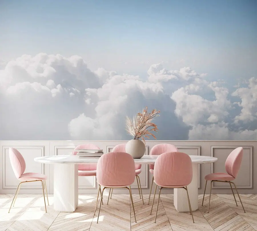 wall murals Flight in the clouds u35954