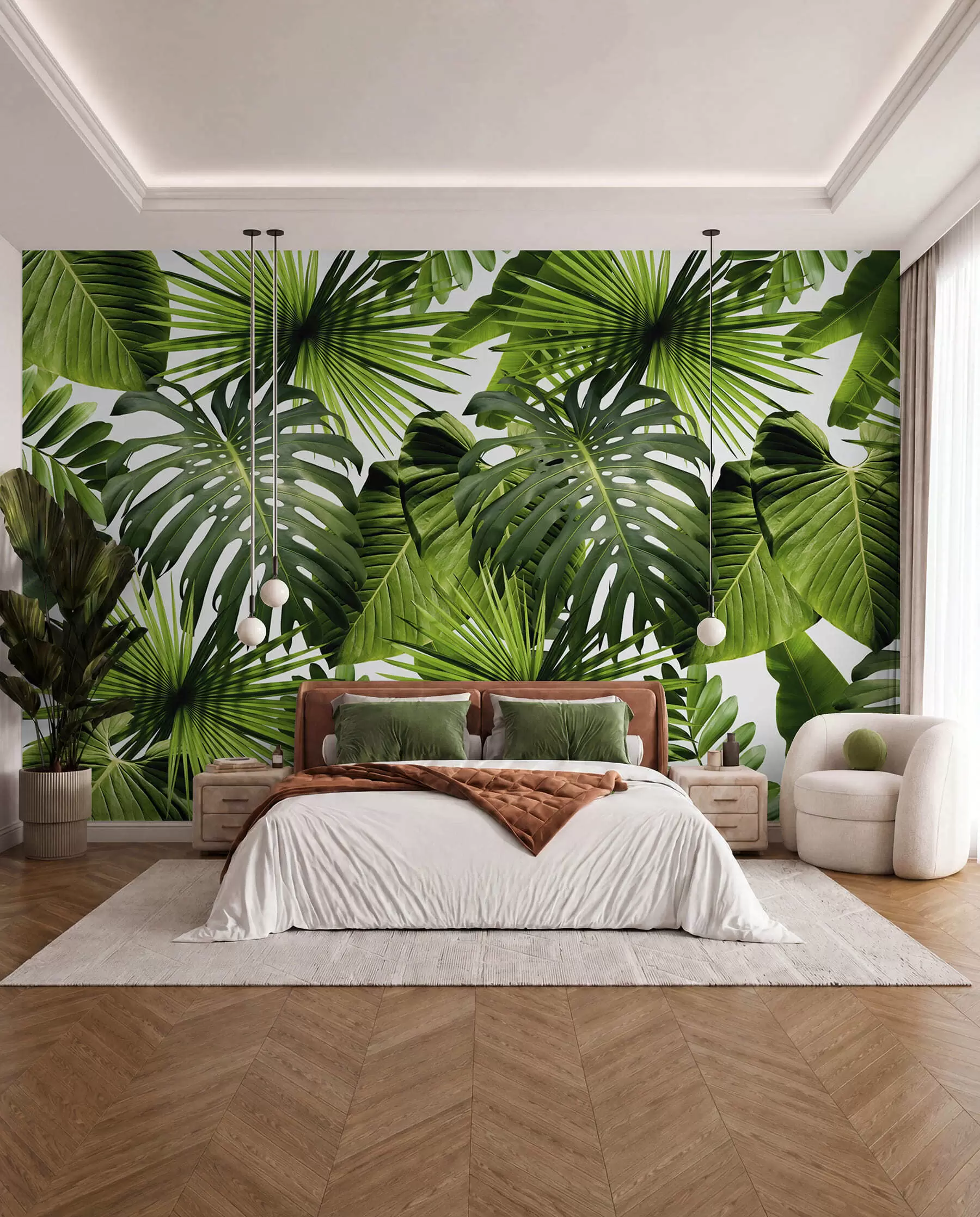 wall murals Tropical Green Daylight u37767