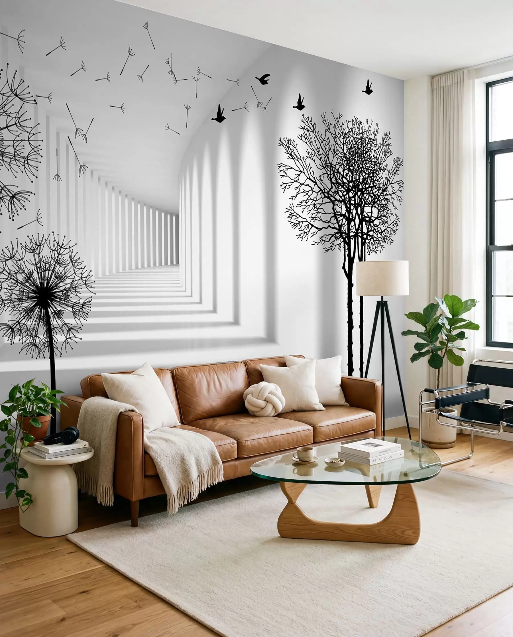 wall murals Dandelion Portal u37803