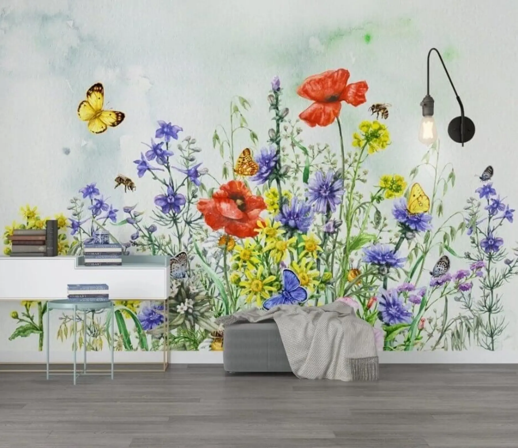 wall murals Summer bouquet u43104