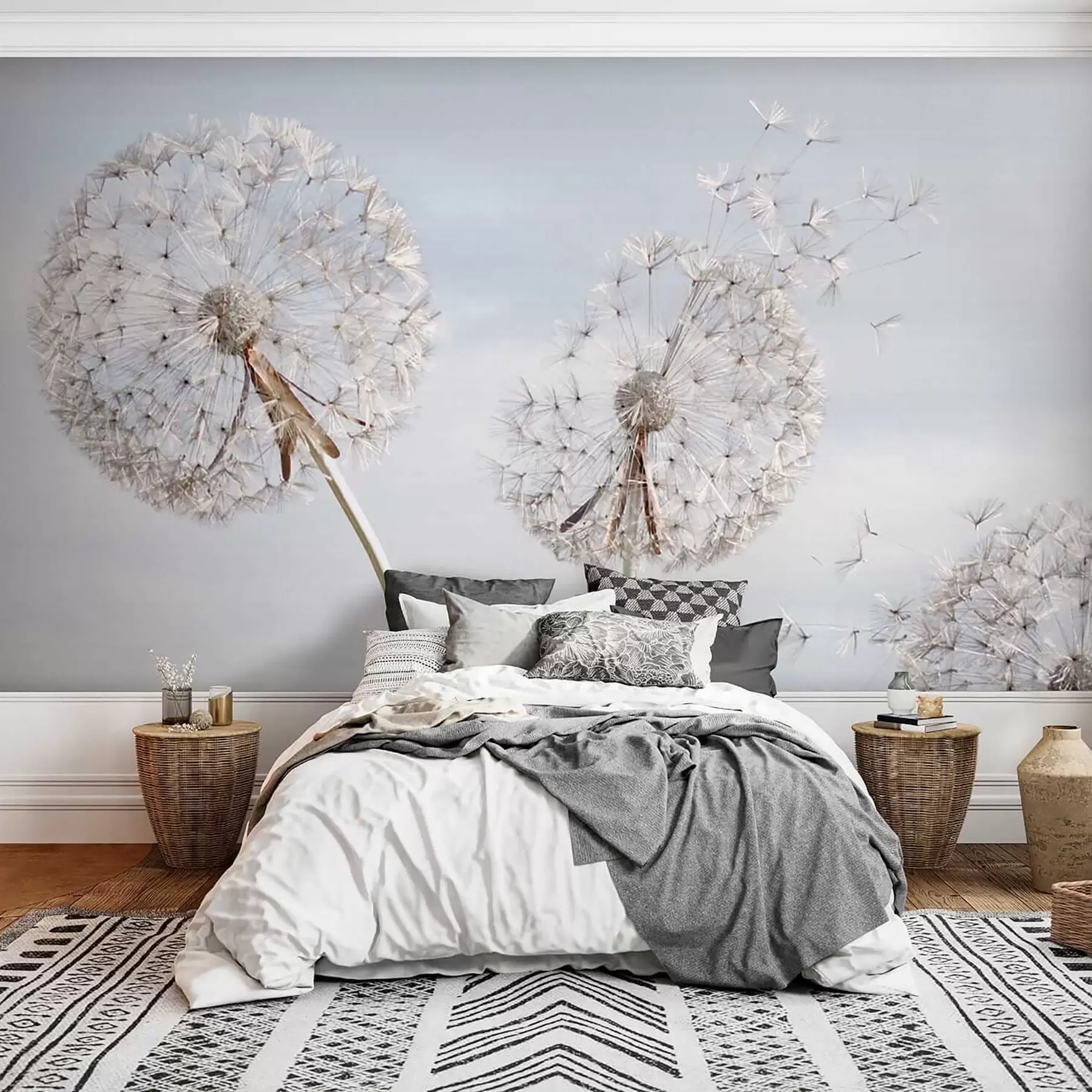 wall murals Big dandelions u44628