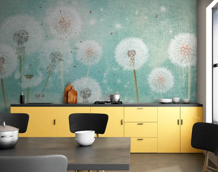 wall murals Cute dandelions u46357