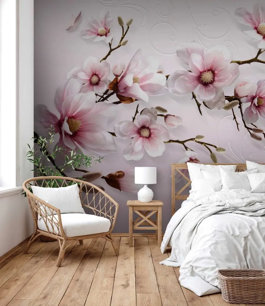 wall murals Blooming tree u47486