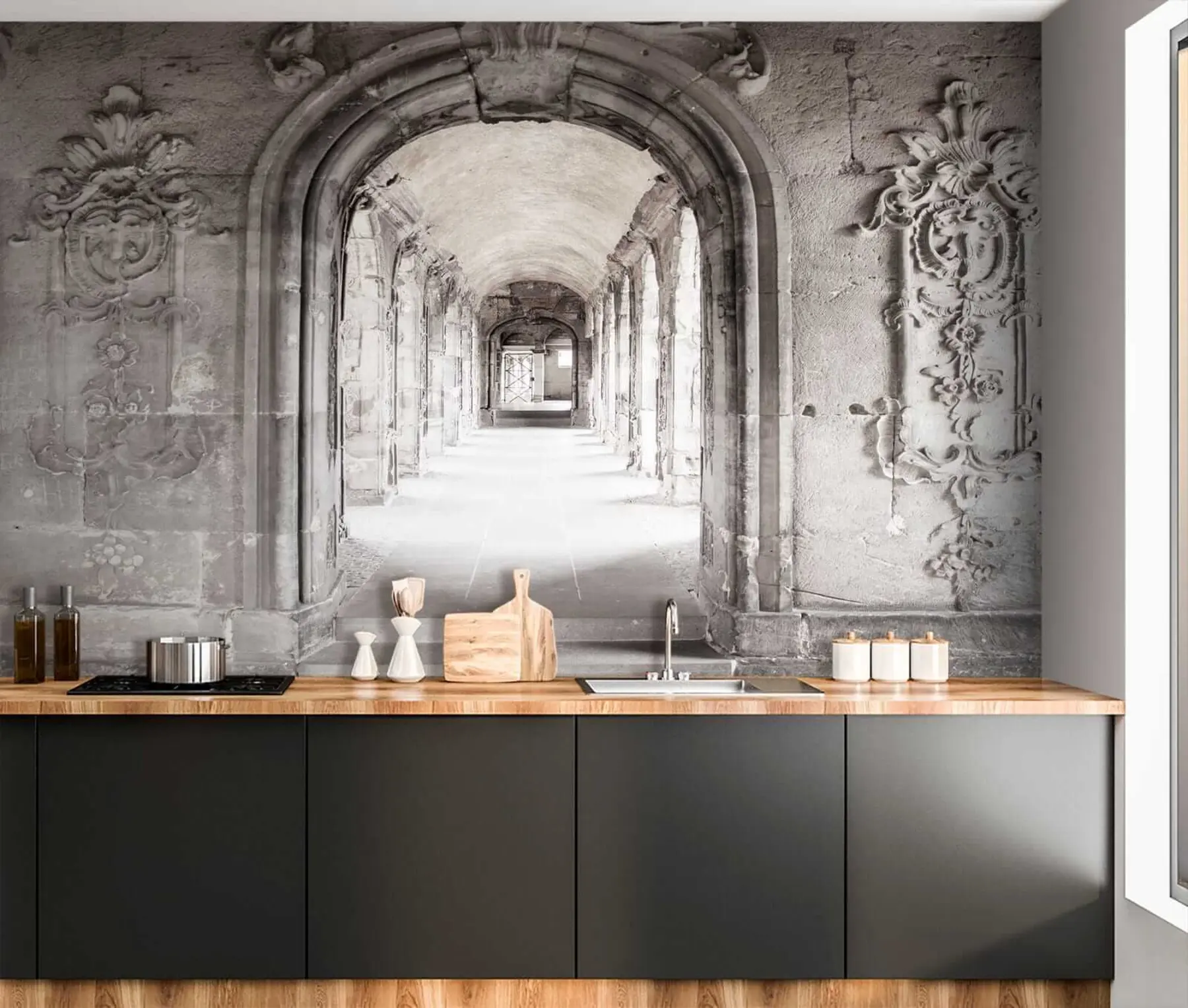 wall murals Ancient arch u50439