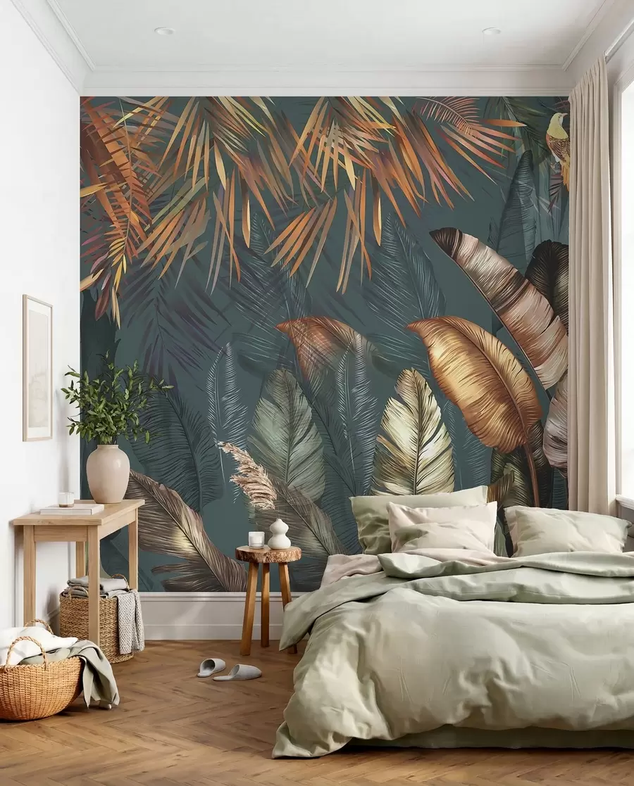 wall murals Gilded Tropics u50468