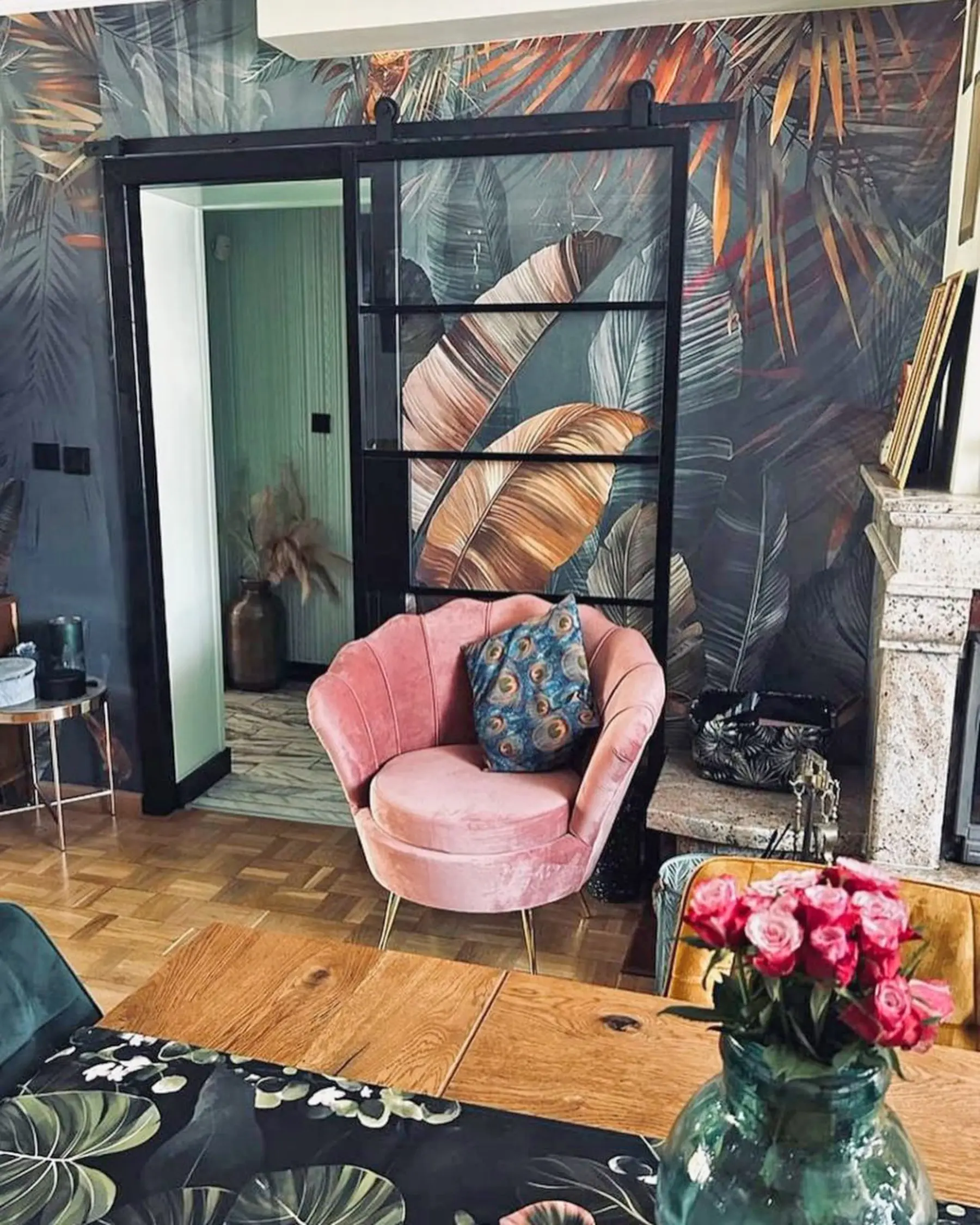 wall murals Bright tropical jungle u50468