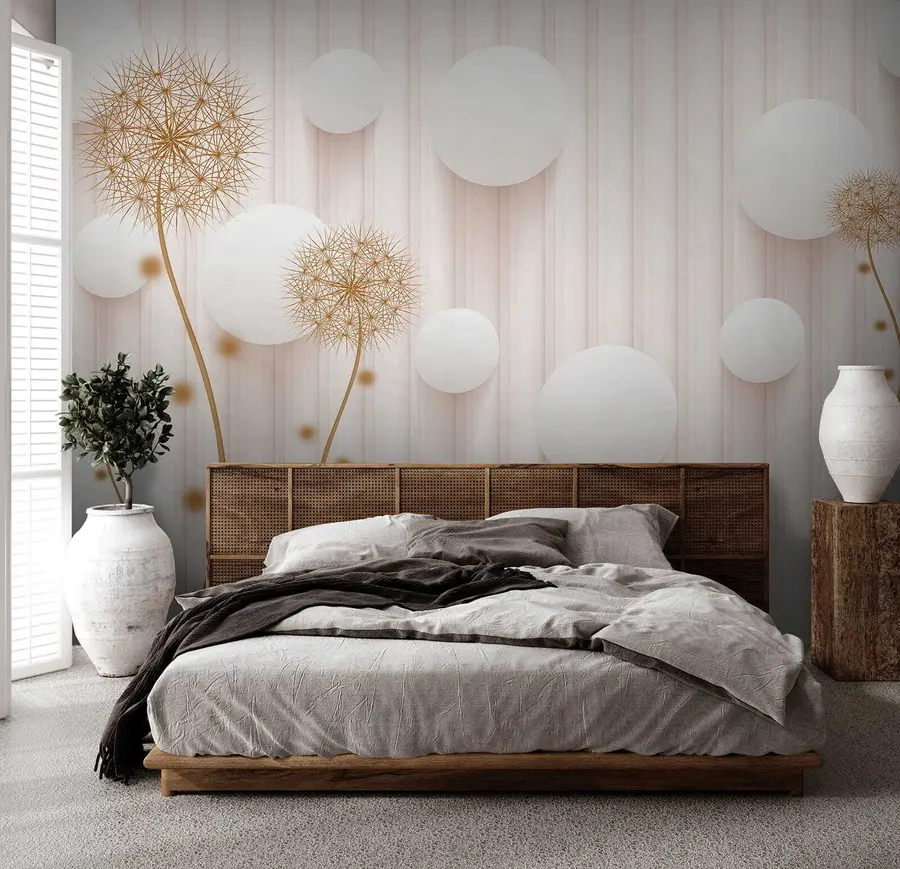 wall murals Balls and dandelions u52503