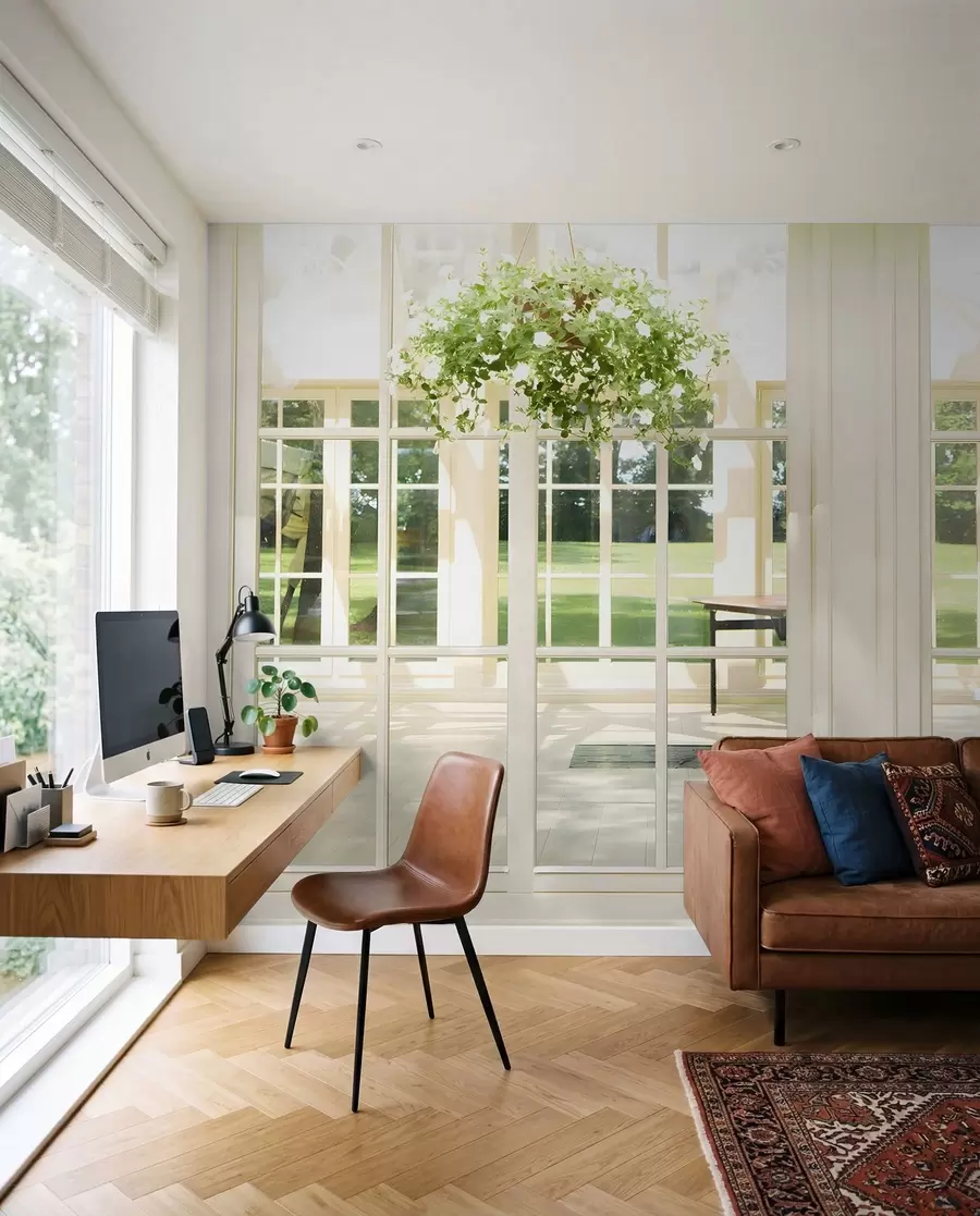 wall murals Property, window and fixture u52614