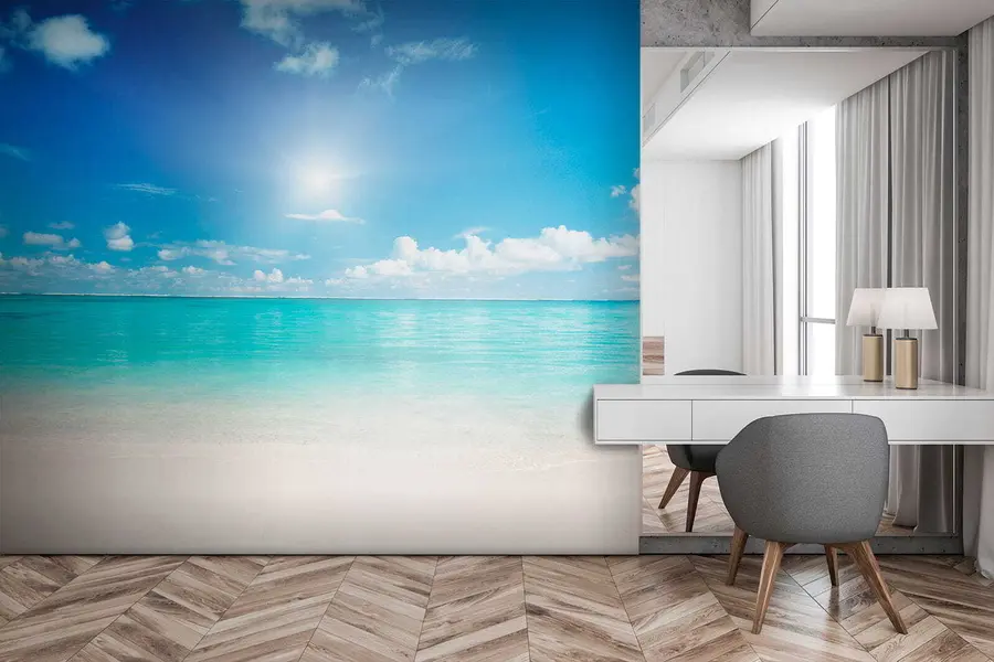 wall murals At the resort u52628